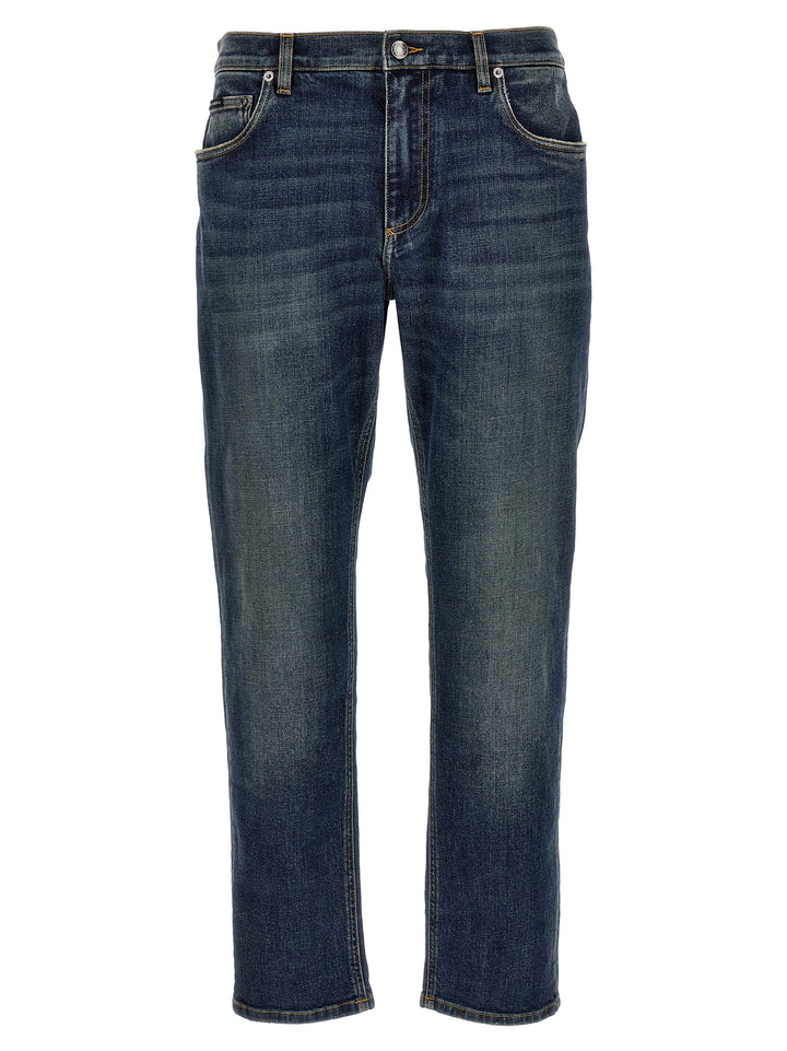 Dg Essential Jeans Blu