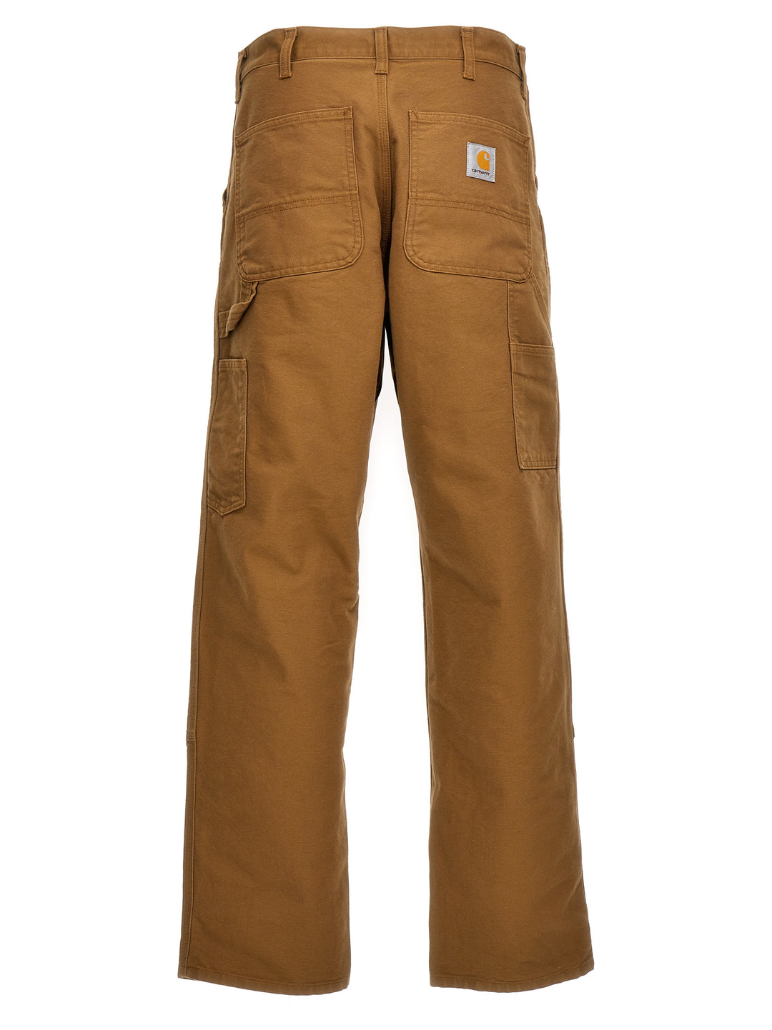 Double Knee' Pantaloni Marrone