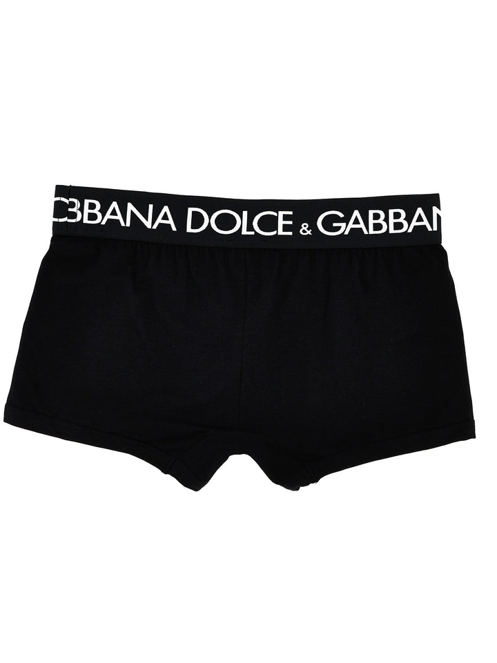 2-Pack Logo Boxer Boxer Intimo Nero