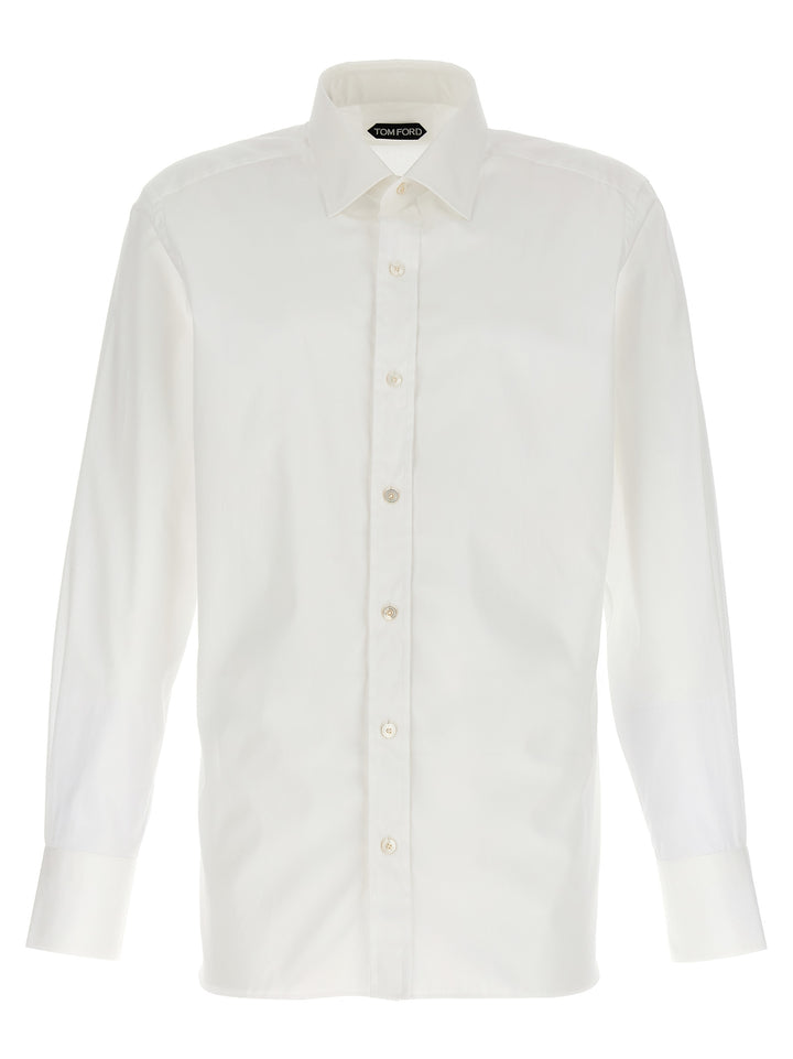 Cotton Poplin Shirt Camicie Bianco