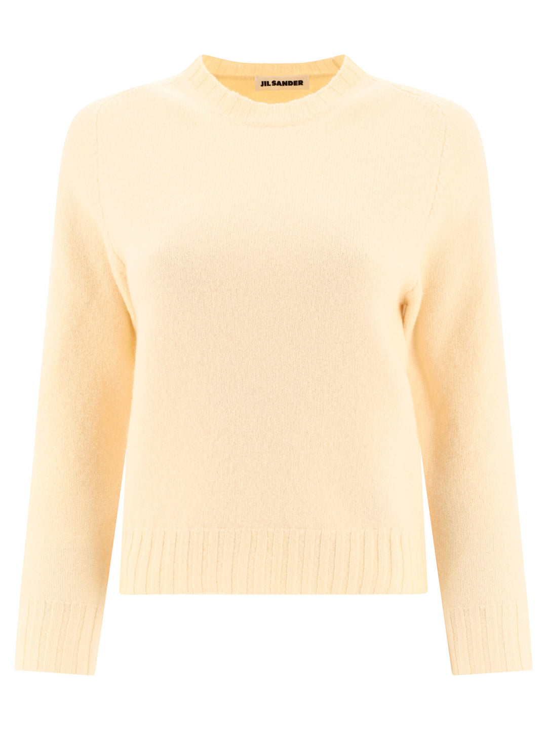 Merino Wool Sweater Knitwear Beige