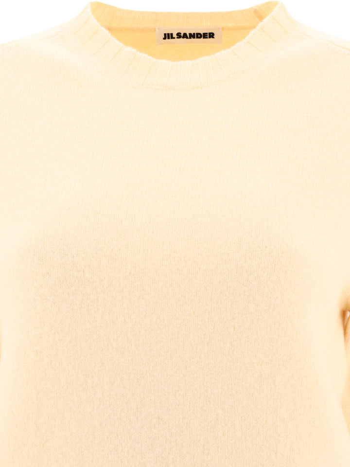 Merino Wool Sweater Knitwear Beige