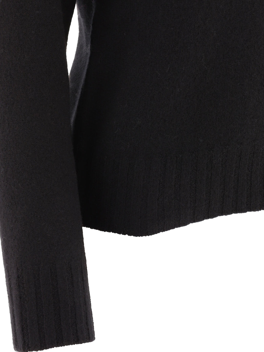 Merino Wool Sweater Knitwear Nero