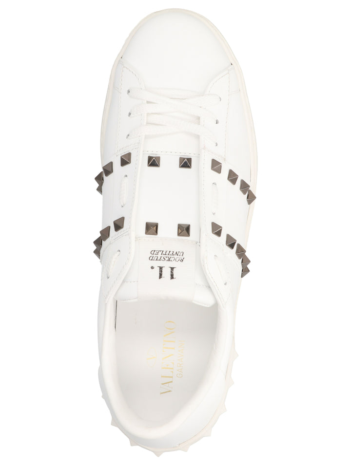 Valentino Garavani Rockstud Sneakers Bianco