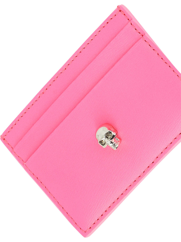 Skull Wallets & Card Holders Rosa