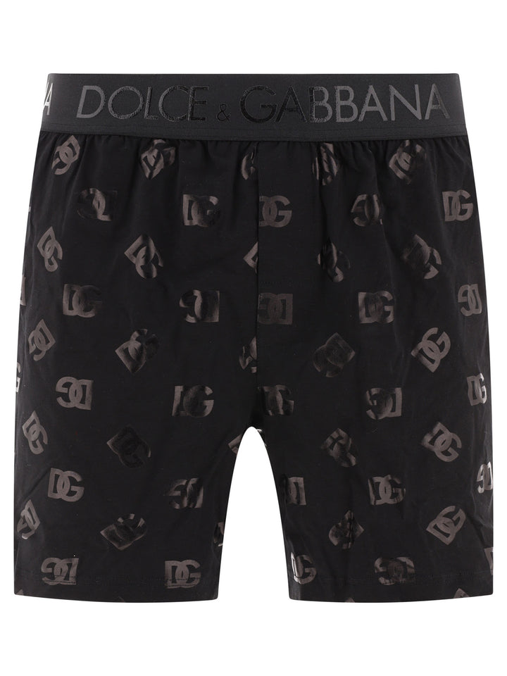 Dg Logo Underwear Nero