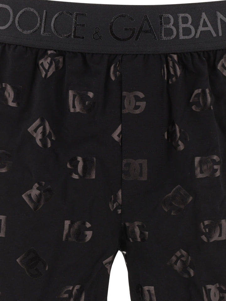 Dg Logo Underwear Nero