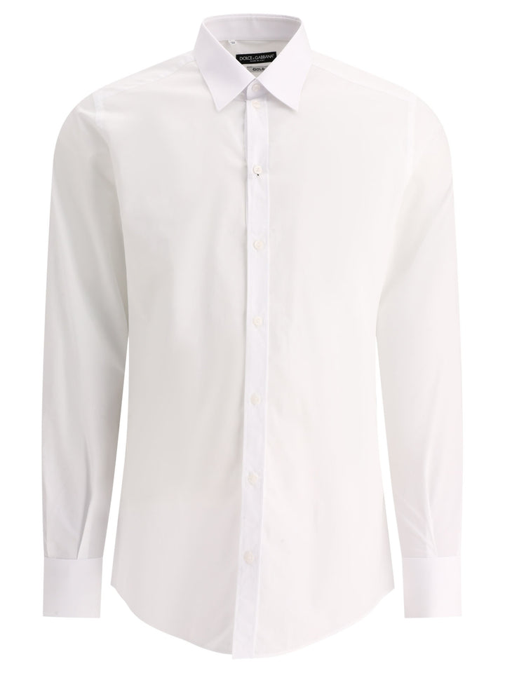 Gold-Fit Shirts Bianco