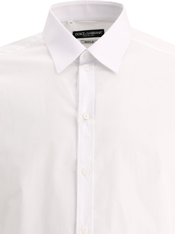 Gold-Fit Shirts Bianco