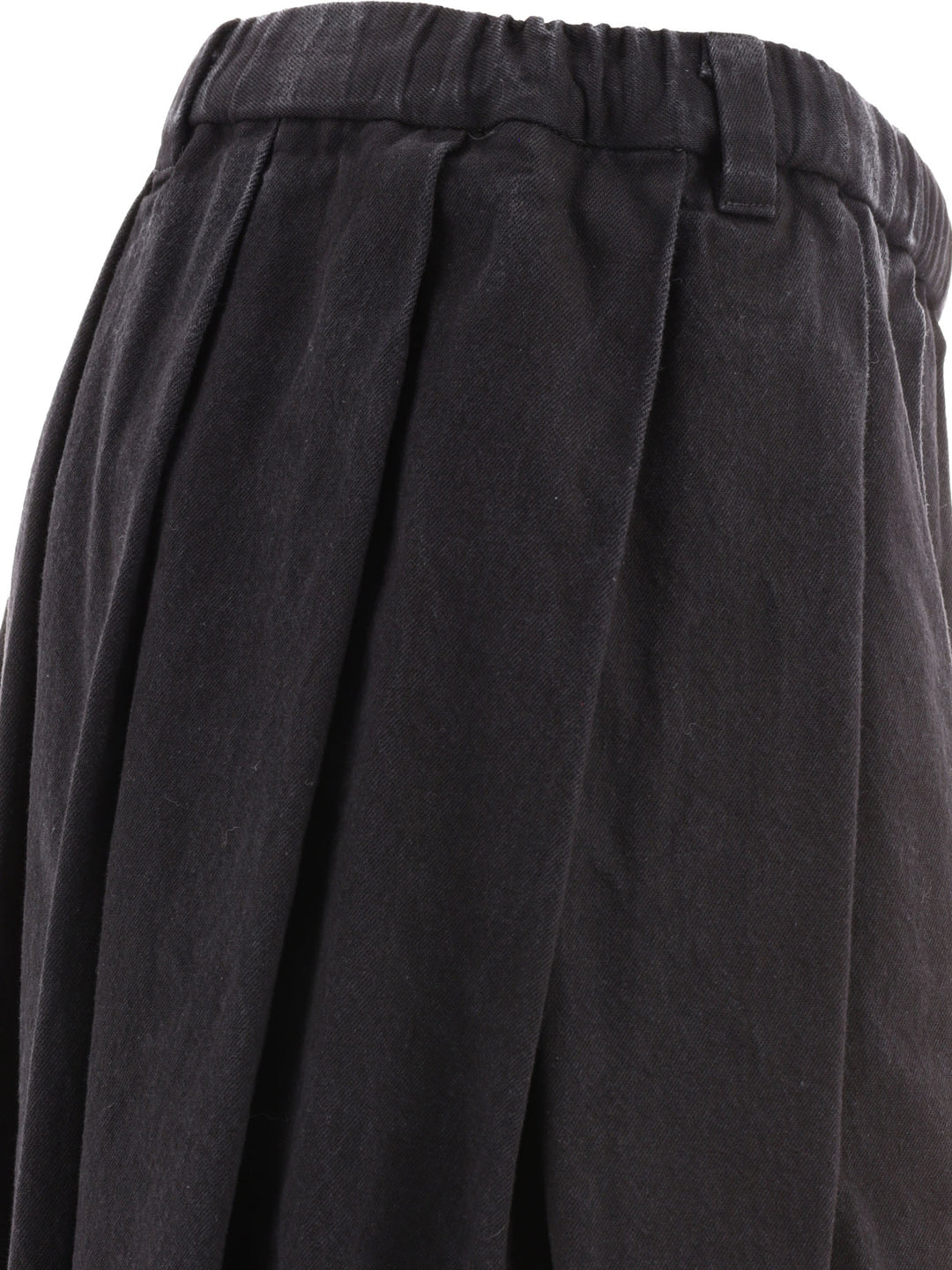 Pleated Skirt Gonne Nero