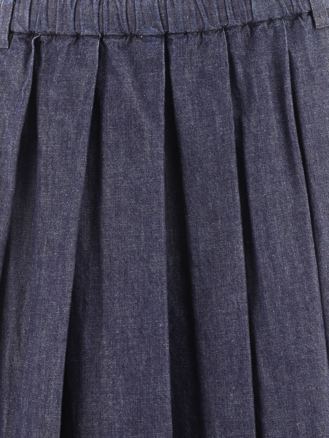 Pleated Skirt Gonne Blu