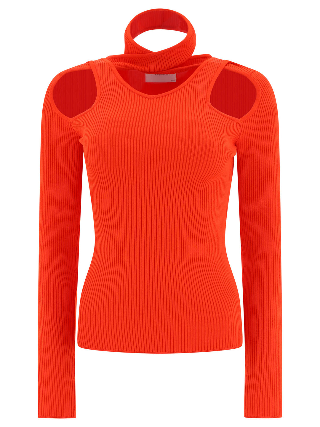 Top With Cut-Out Knitwear Rosso