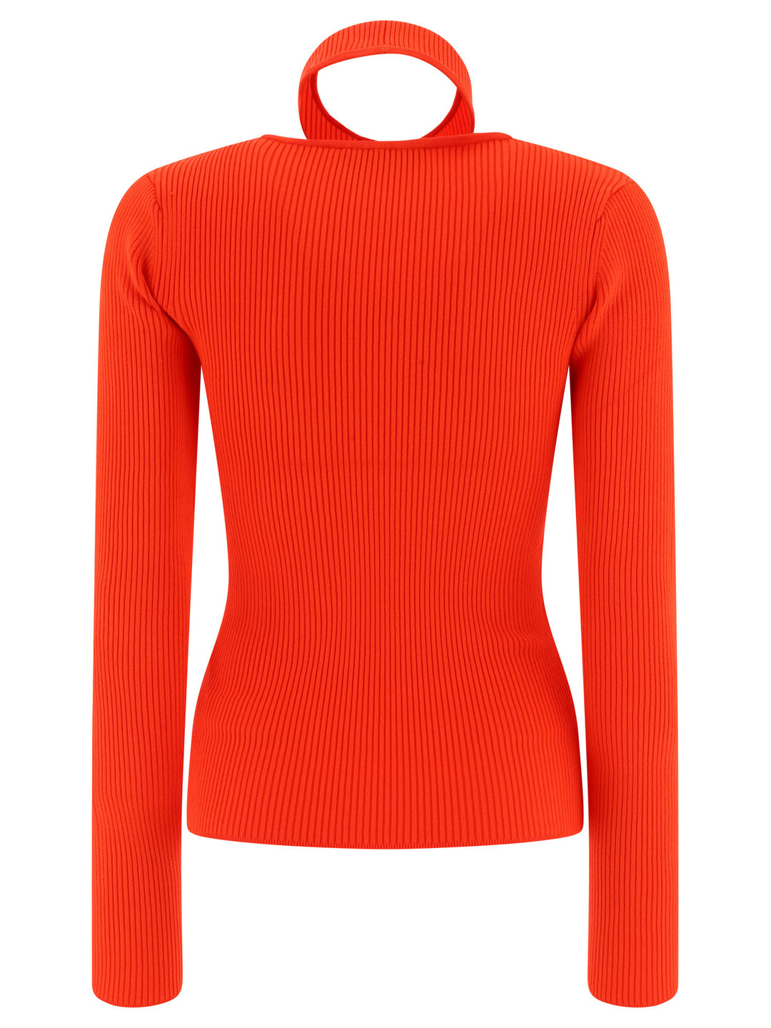 Top With Cut-Out Knitwear Rosso