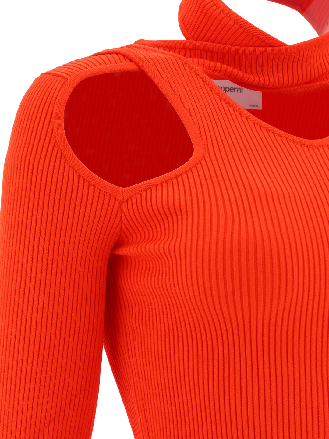 Top With Cut-Out Knitwear Rosso