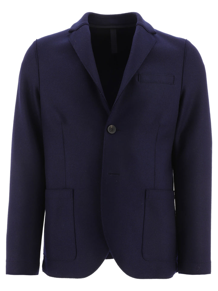 Wool Blazer Giacche Blu