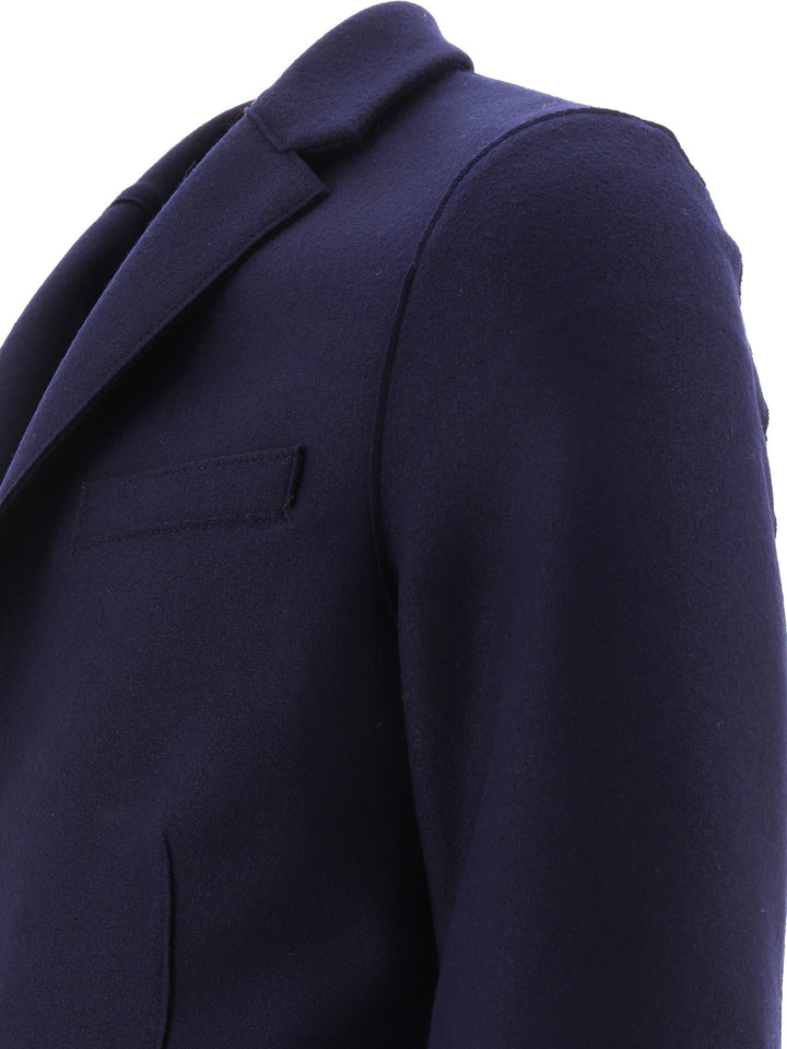 Wool Blazer Giacche Blu