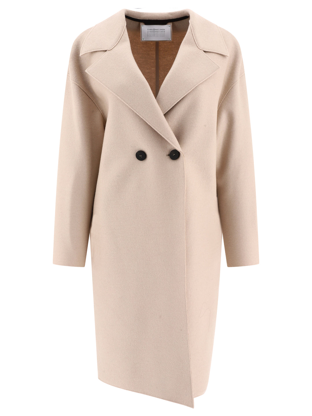 Dropped Shoulder Coat Coats Beige