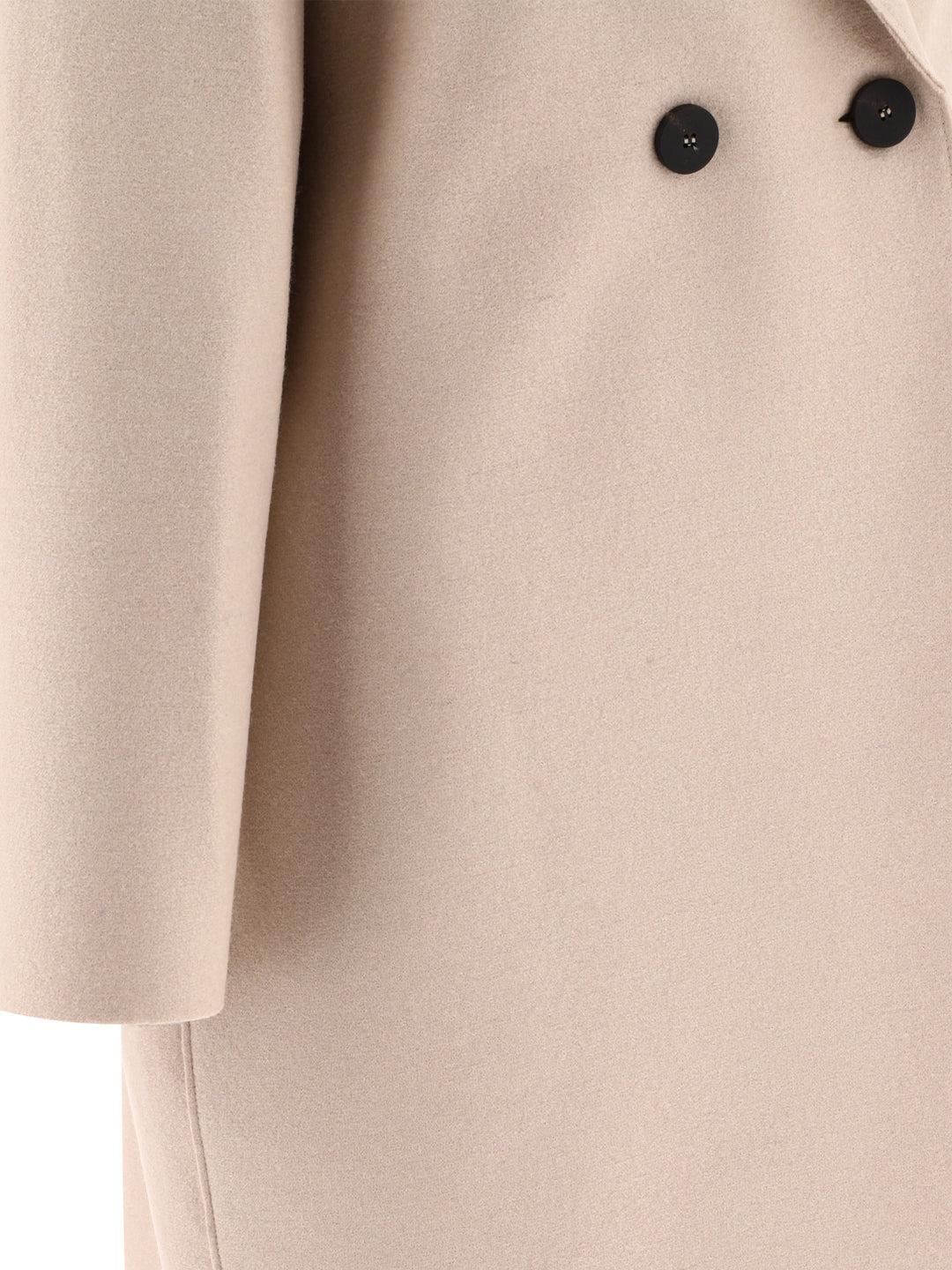 Dropped Shoulder Coat Coats Beige