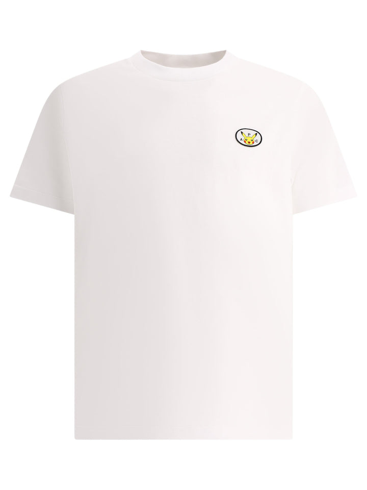 Patch PokéMon T-Shirts Bianco