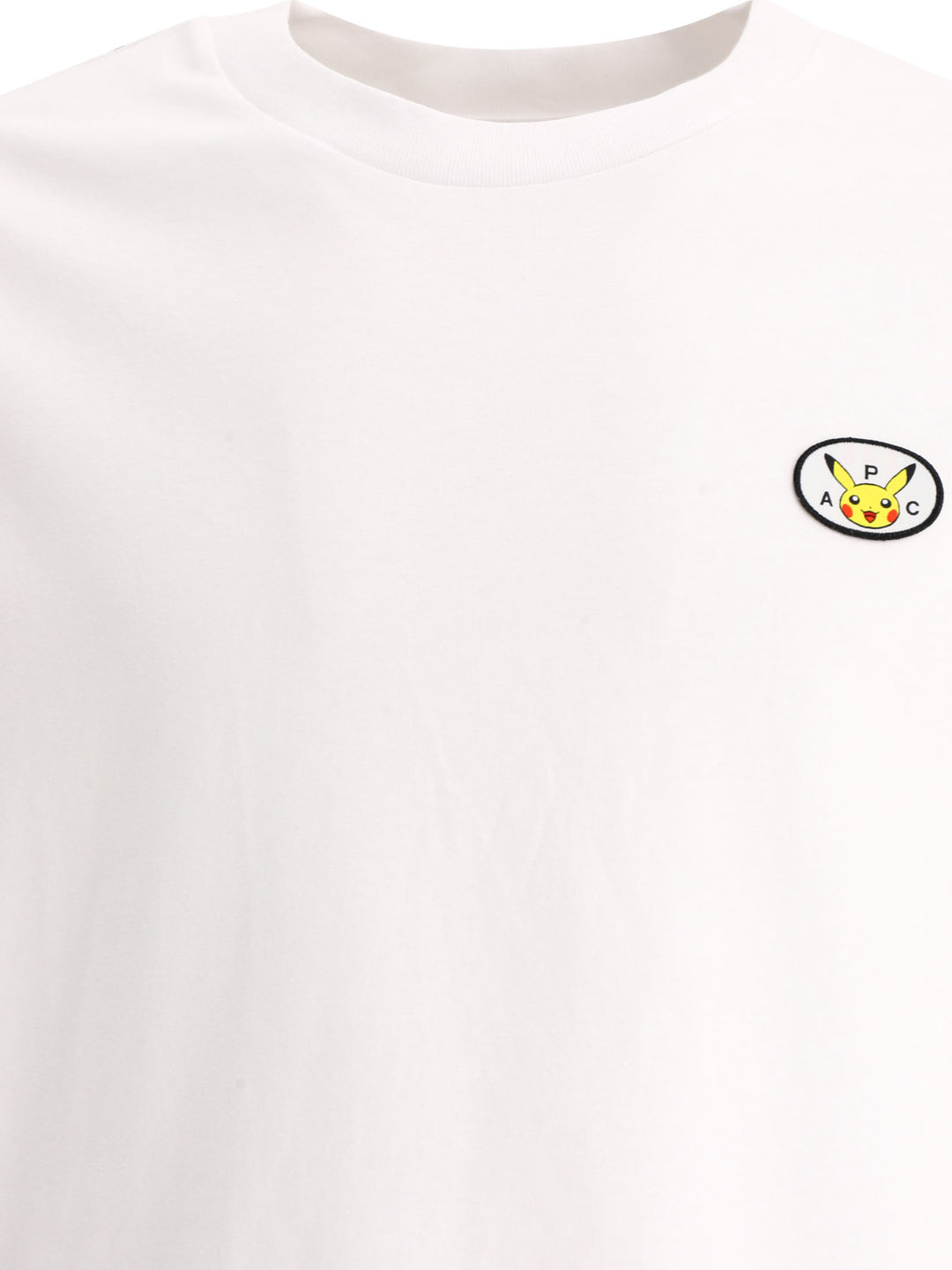 Patch PokéMon T-Shirts Bianco