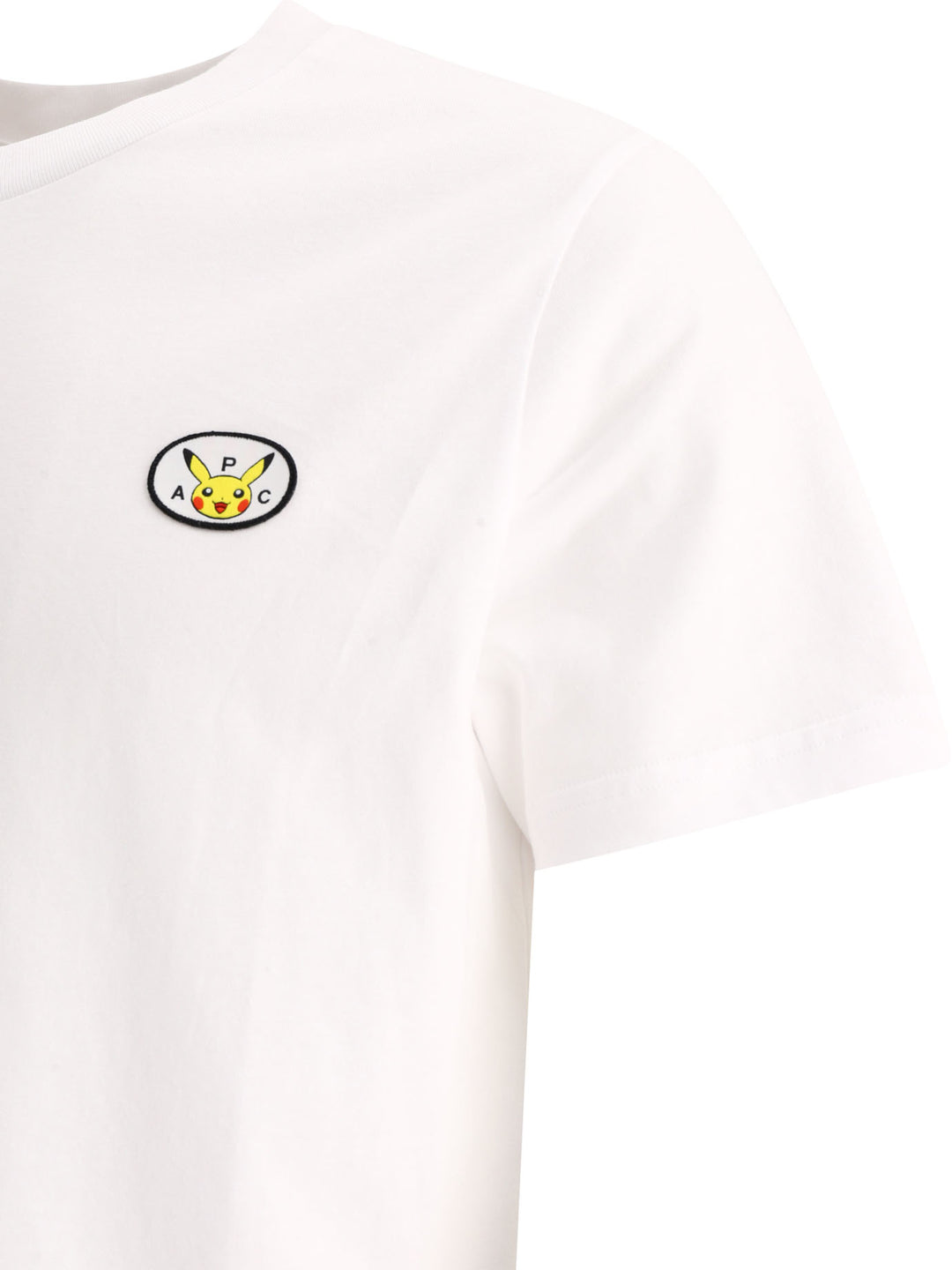 Patch PokéMon T-Shirts Bianco