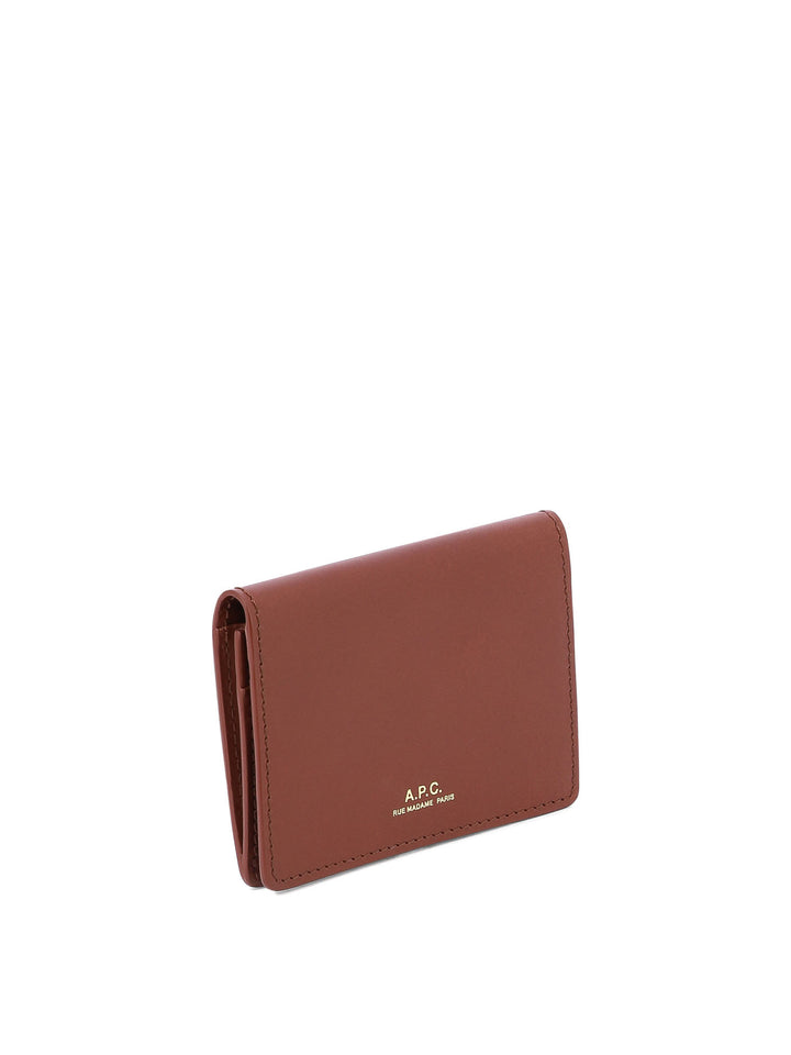 Stefan Wallets & Card Holders Marrone