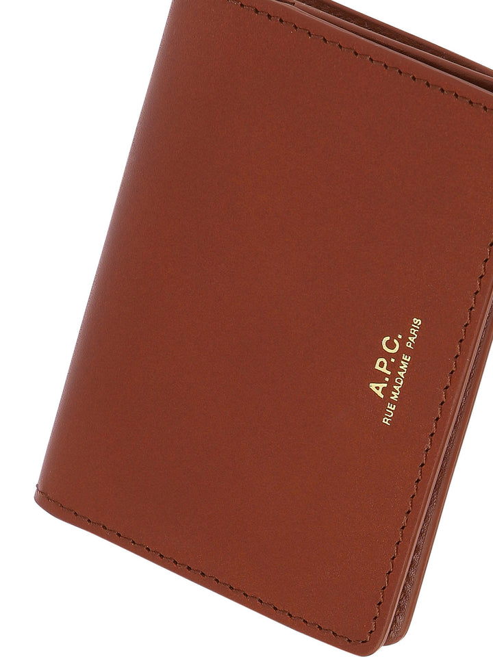 Stefan Wallets & Card Holders Marrone