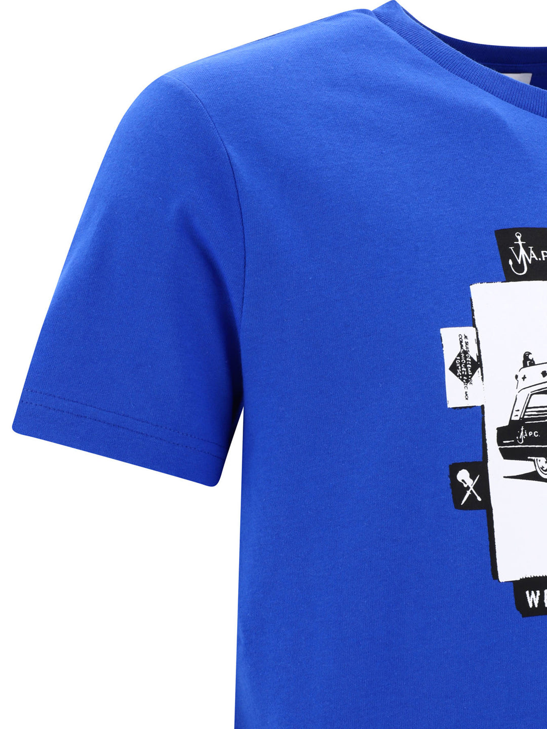 Jo Apc X Jw Anderson T-Shirts Blu