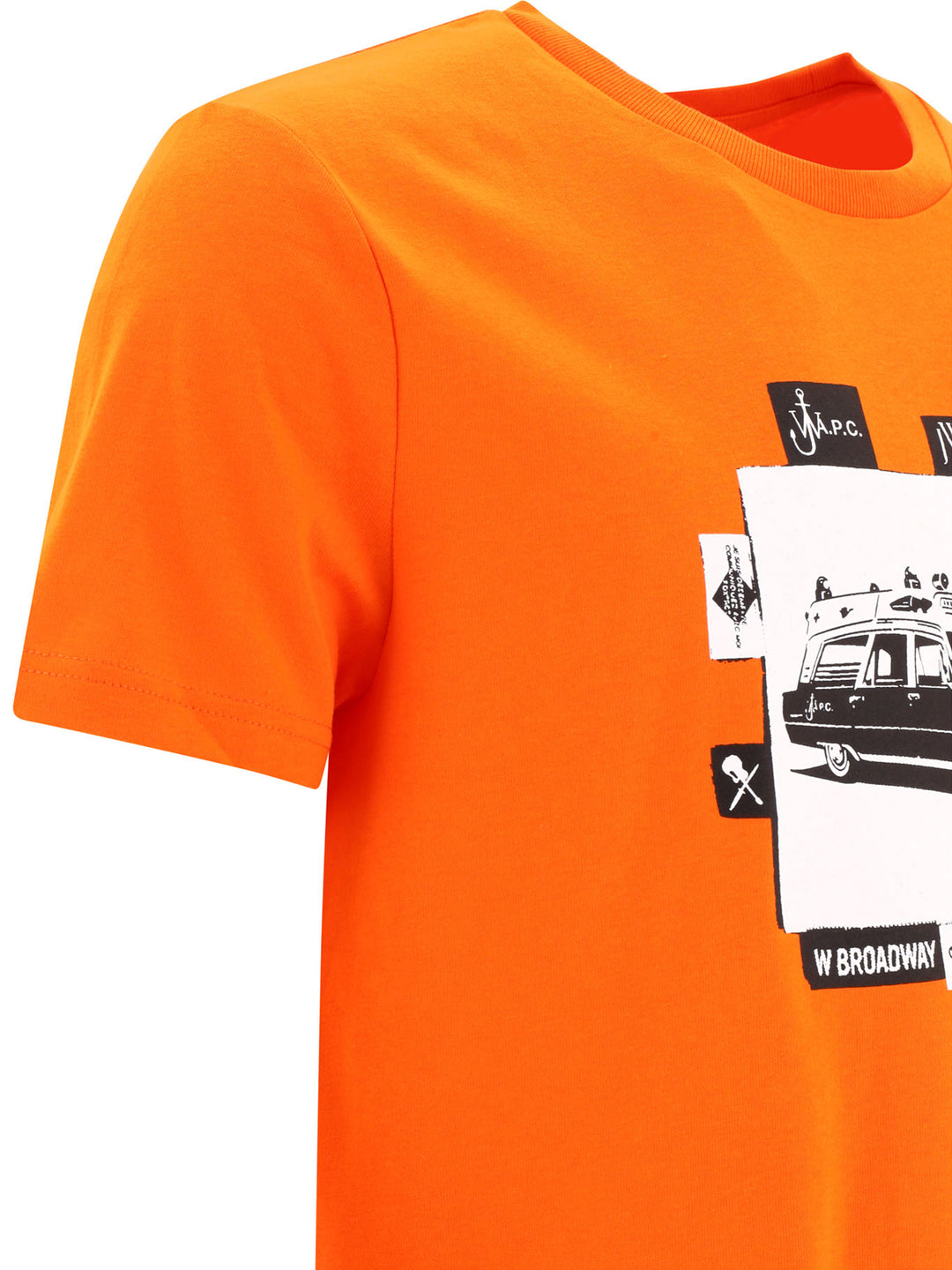 Jo Apc X Jw Anderson T-Shirts Arancione