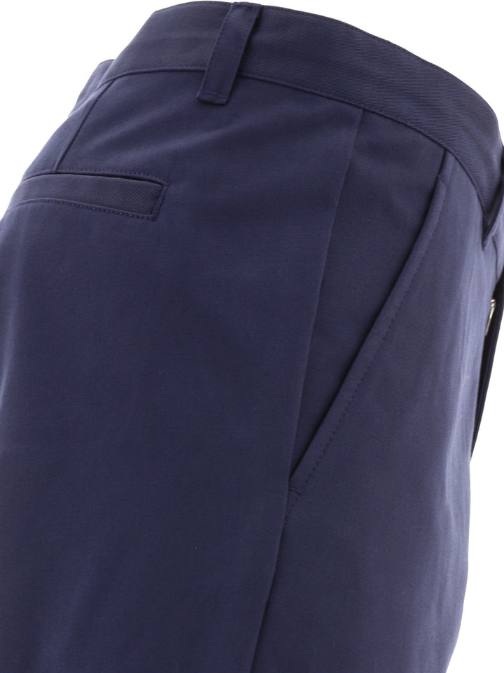 Chino Ville Trousers Blu