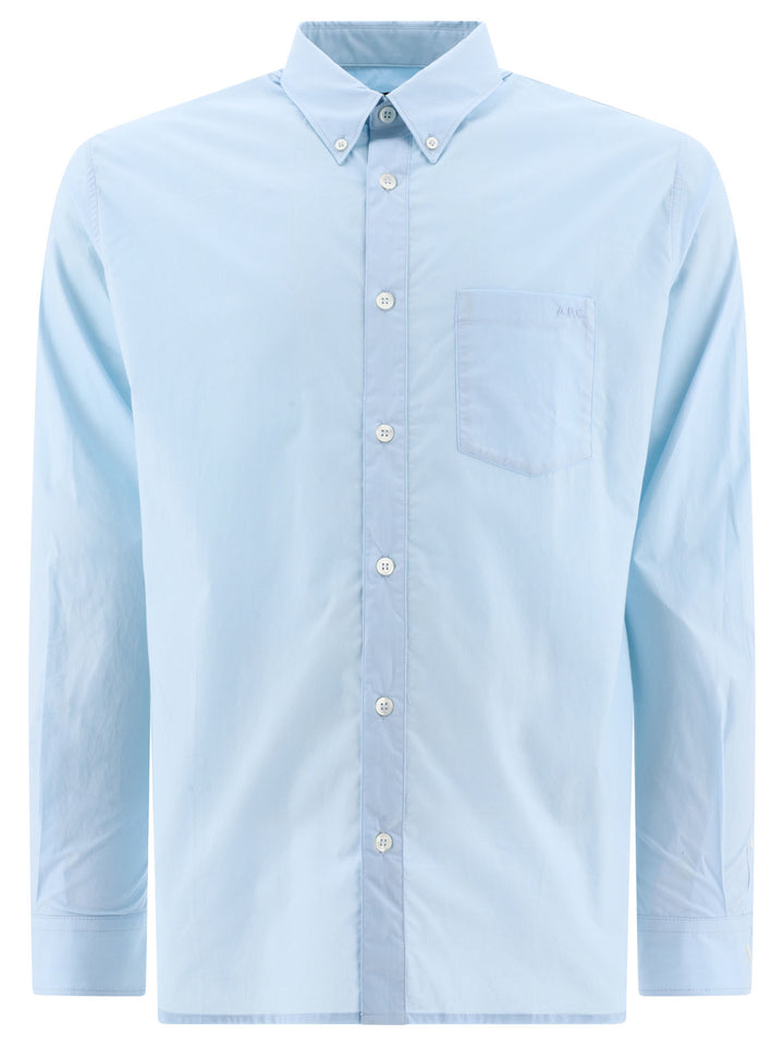 Edouard Shirts Celeste