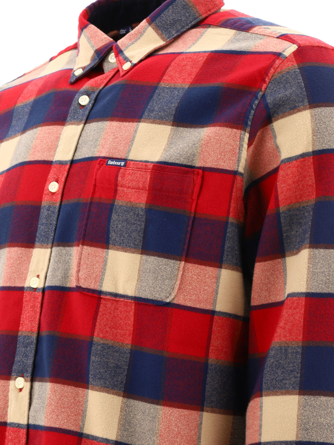 Barbour Valley Shirts Rosso