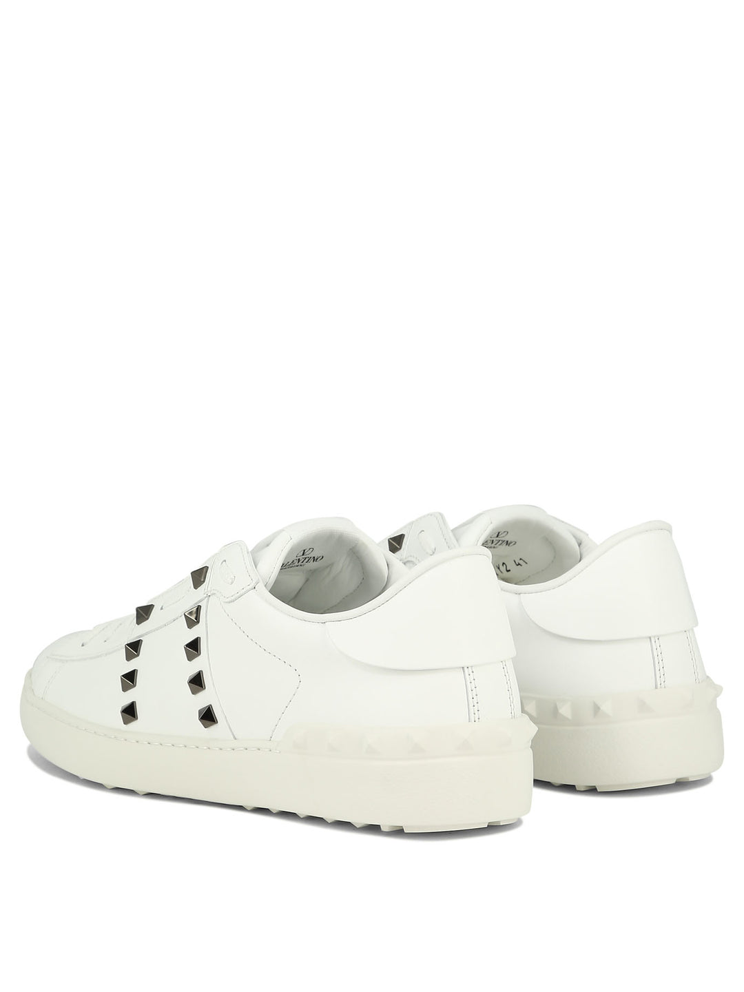 Rockstud Untitled Sneakers & Slip-On Bianco