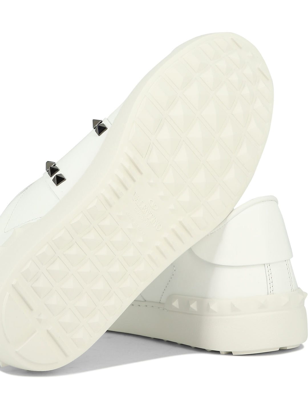 Rockstud Untitled Sneakers & Slip-On Bianco