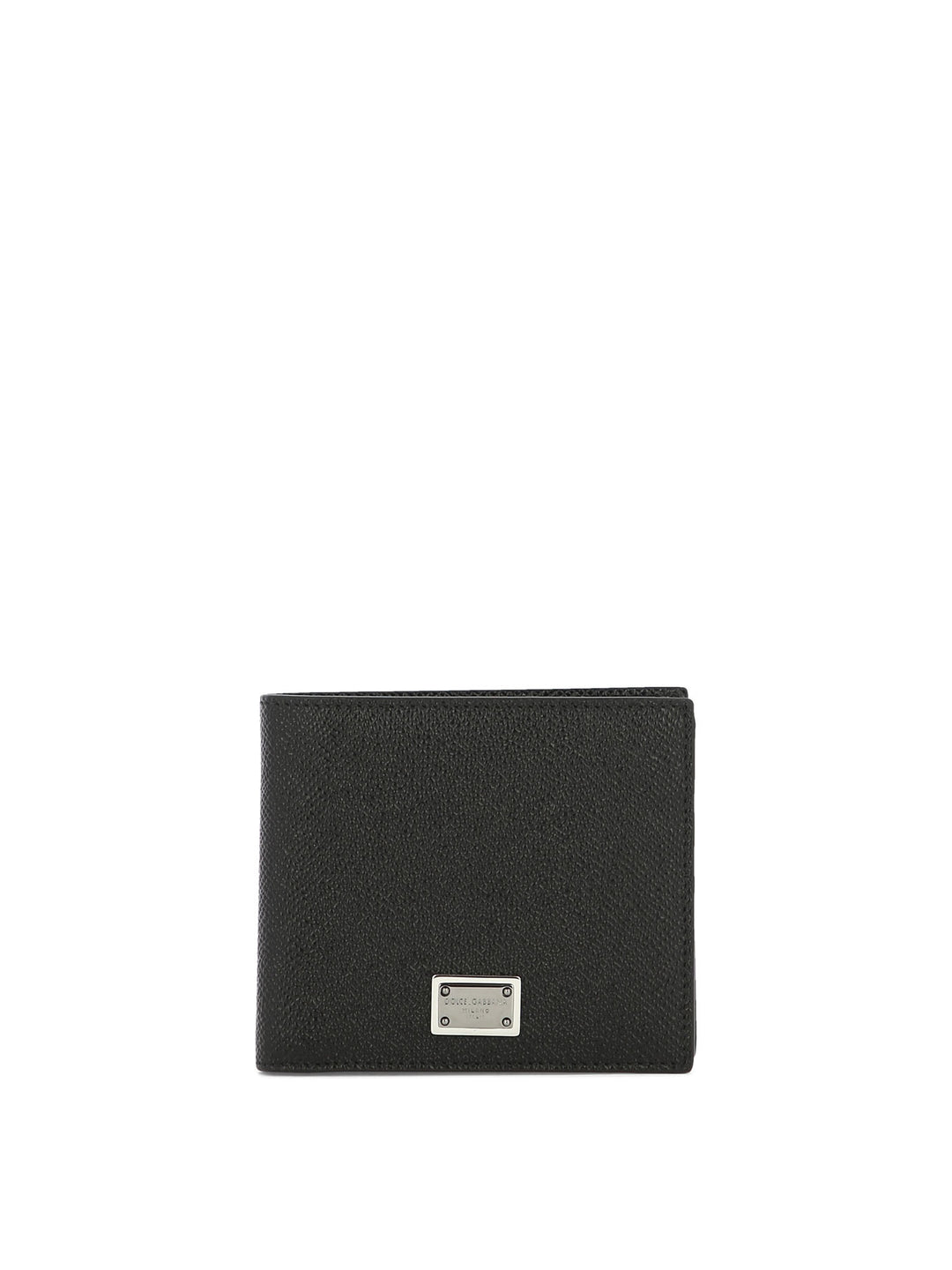 Wallet With Logo Plaque Wallets & Card Holders Nero