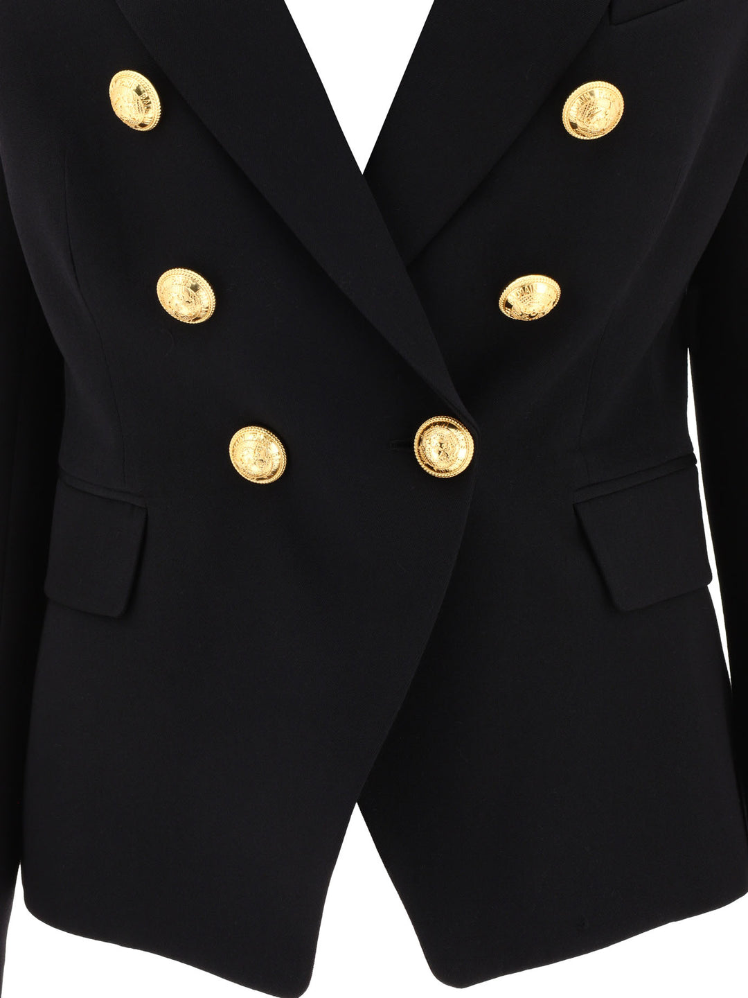 Double-Breasted Wool Jacket Giacche Nero