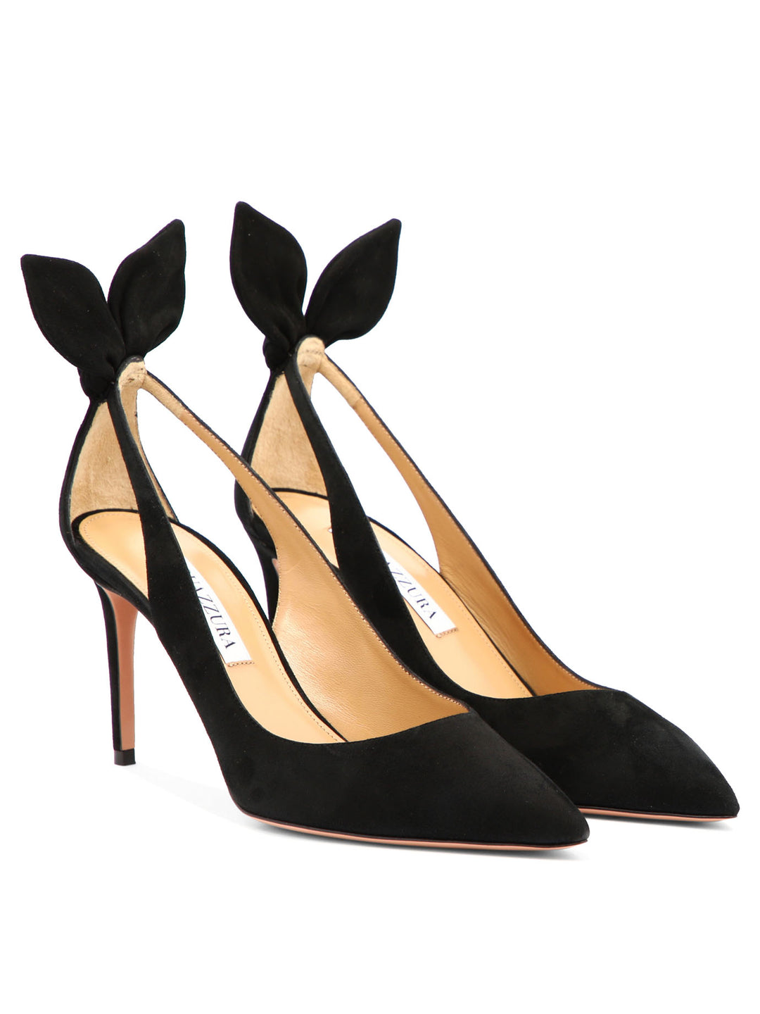 Bow Tie 85 Heeled Shoes Nero