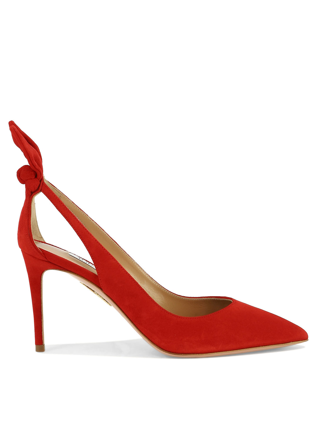 Bow Tie 85 Heeled Shoes Rosso