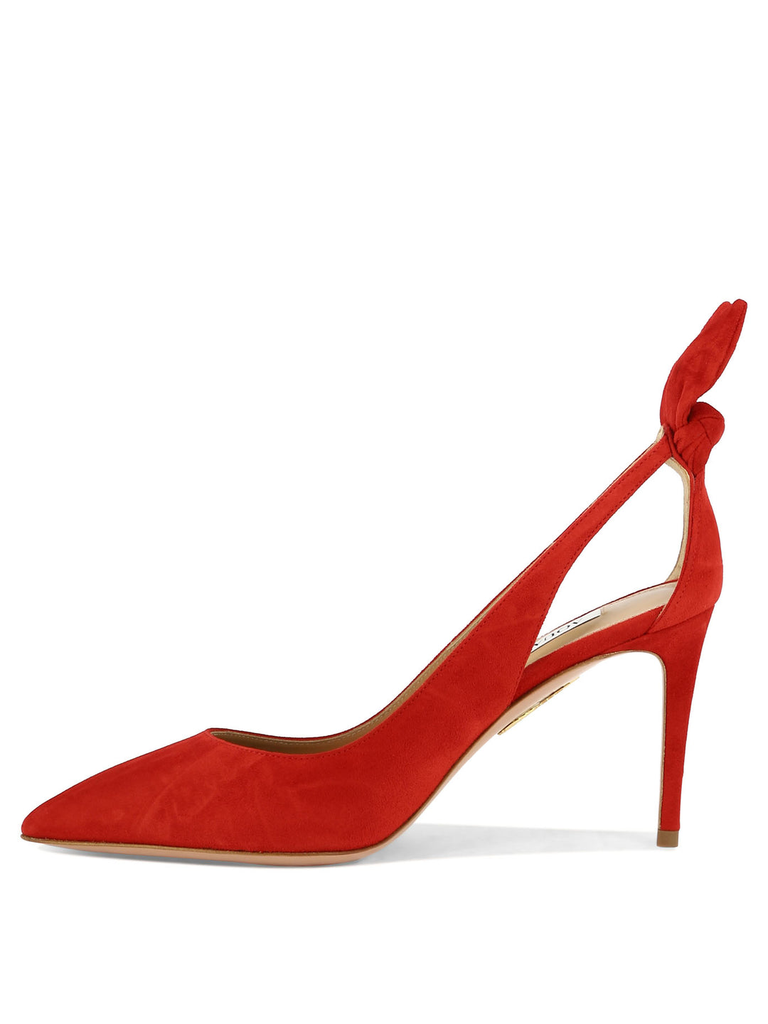 Bow Tie 85 Heeled Shoes Rosso