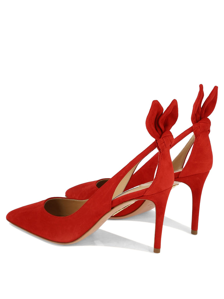 Bow Tie 85 Heeled Shoes Rosso