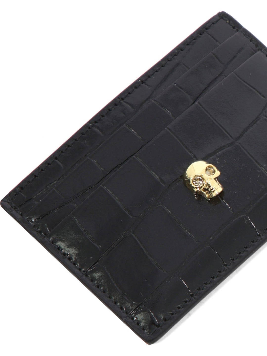 Skull Wallets & Card Holders Nero