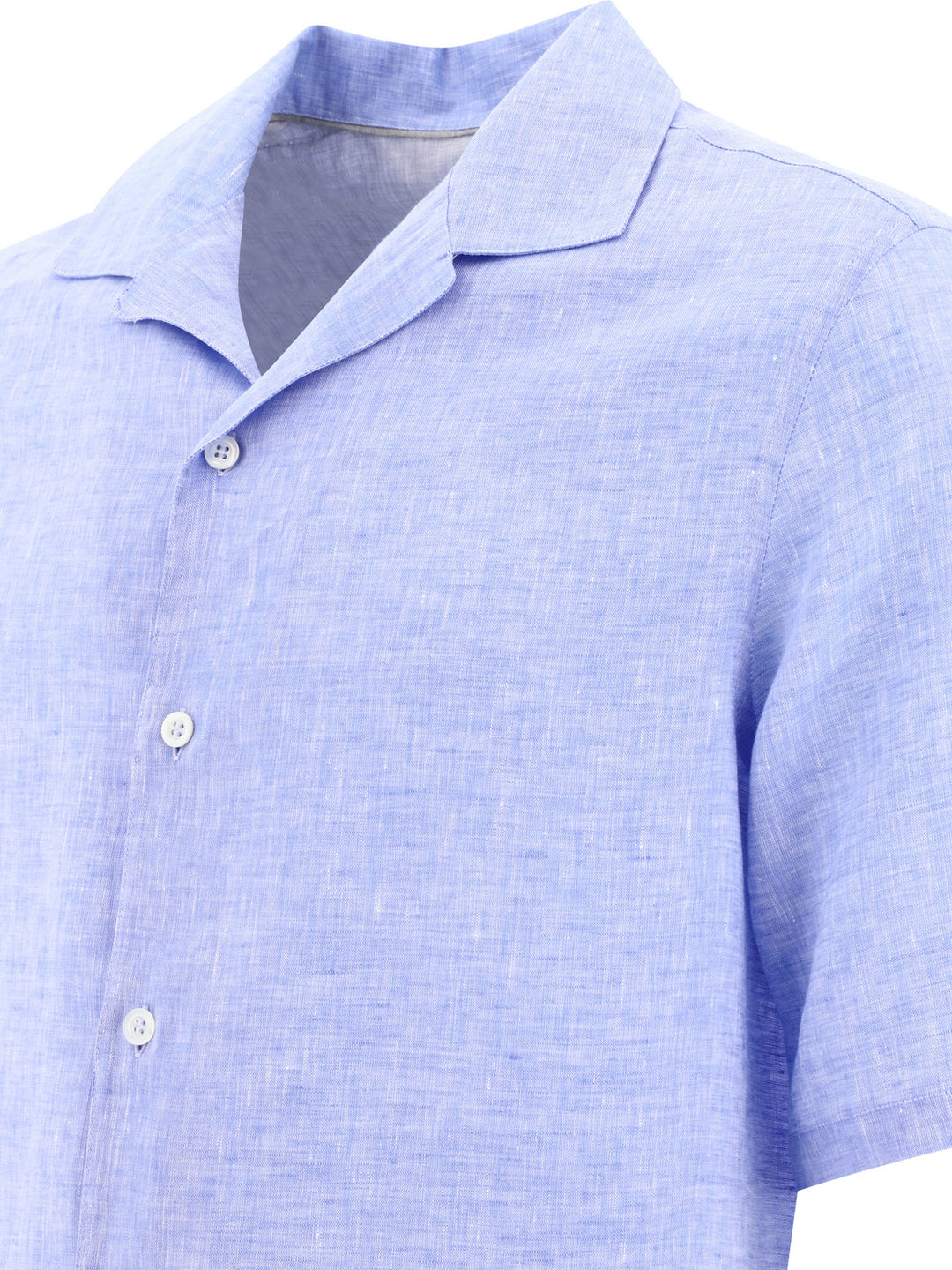 Chambray Linen Shirt Shirts Celeste