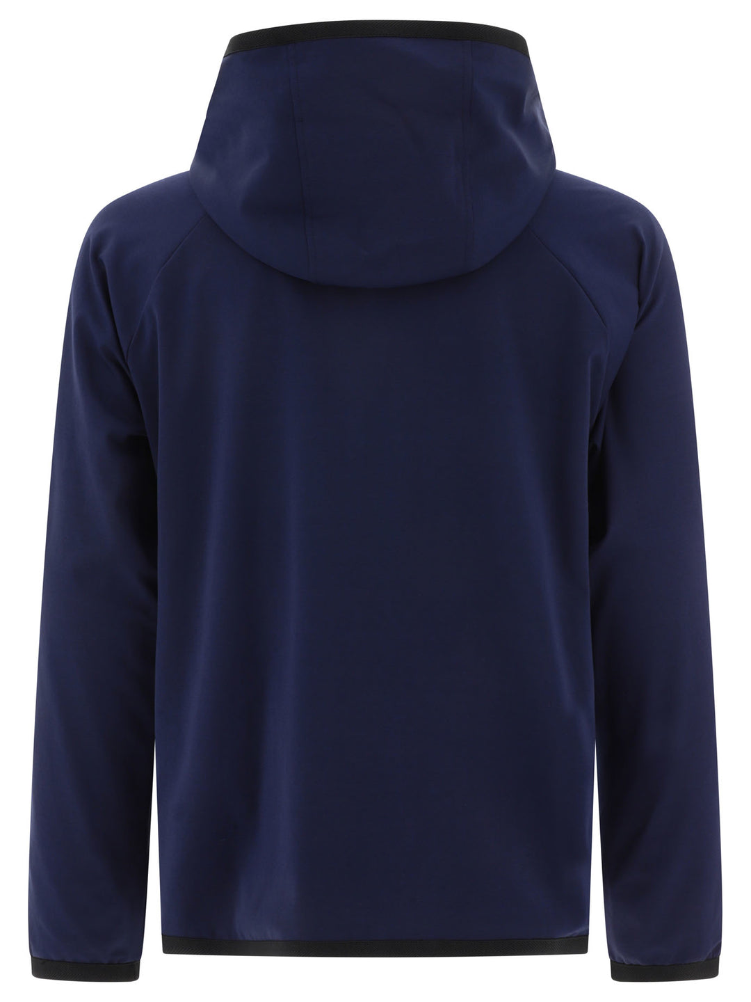 Jersey Jacket With Hood Giacche Blu