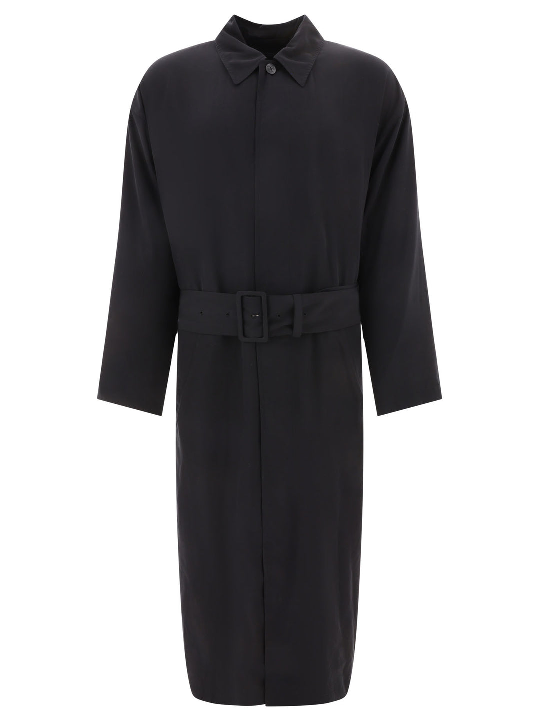 Belted Trench Coat Coats Nero