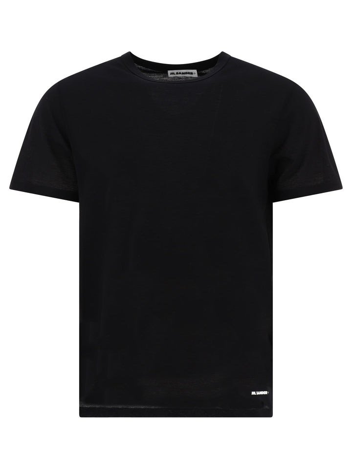 Jil Sander + T-Shirts Nero