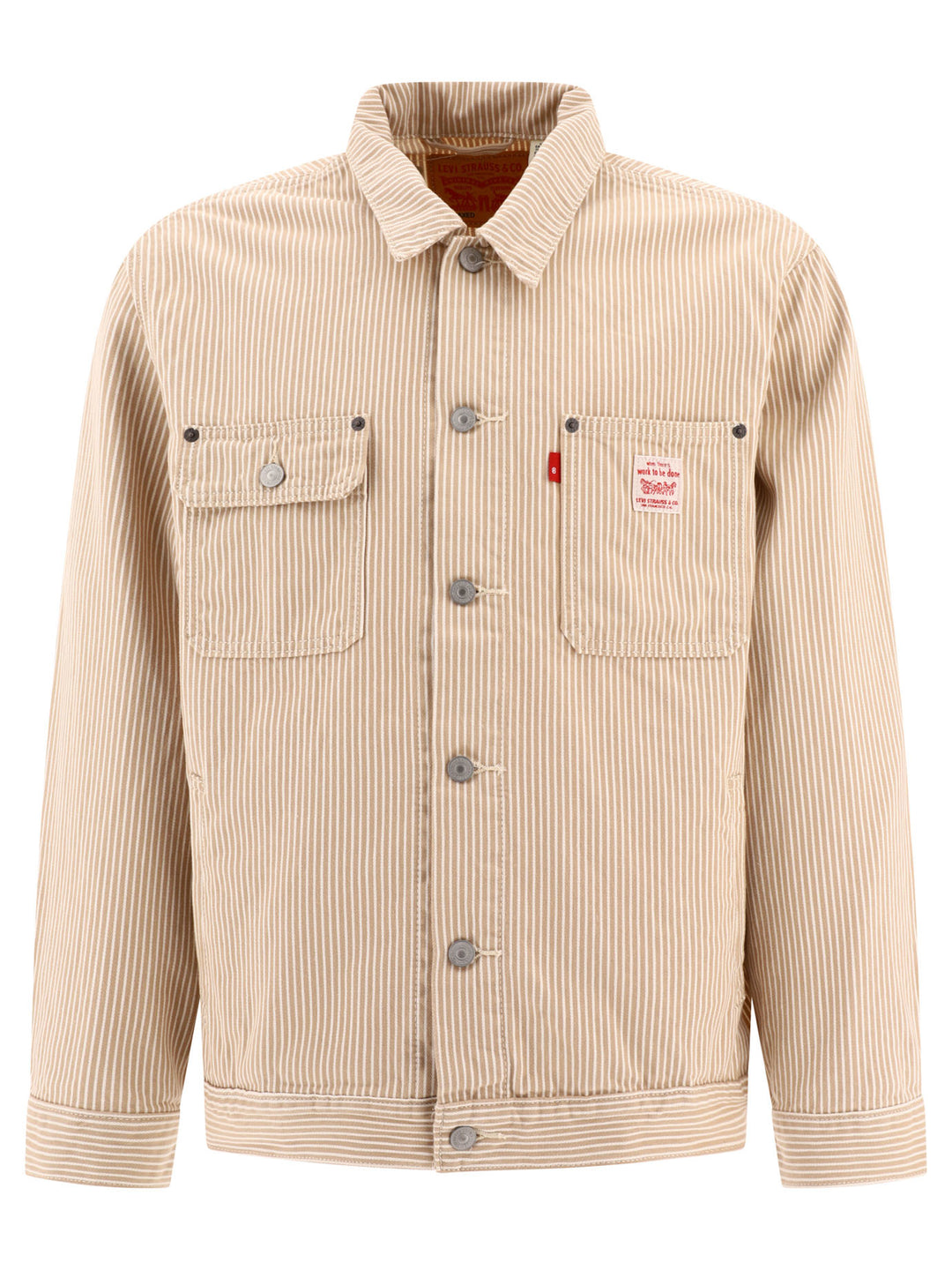 Sunrise Trucker Jacket Giacche Beige