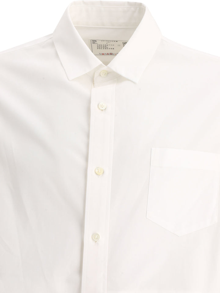 Poplin Shirt Shirts Bianco