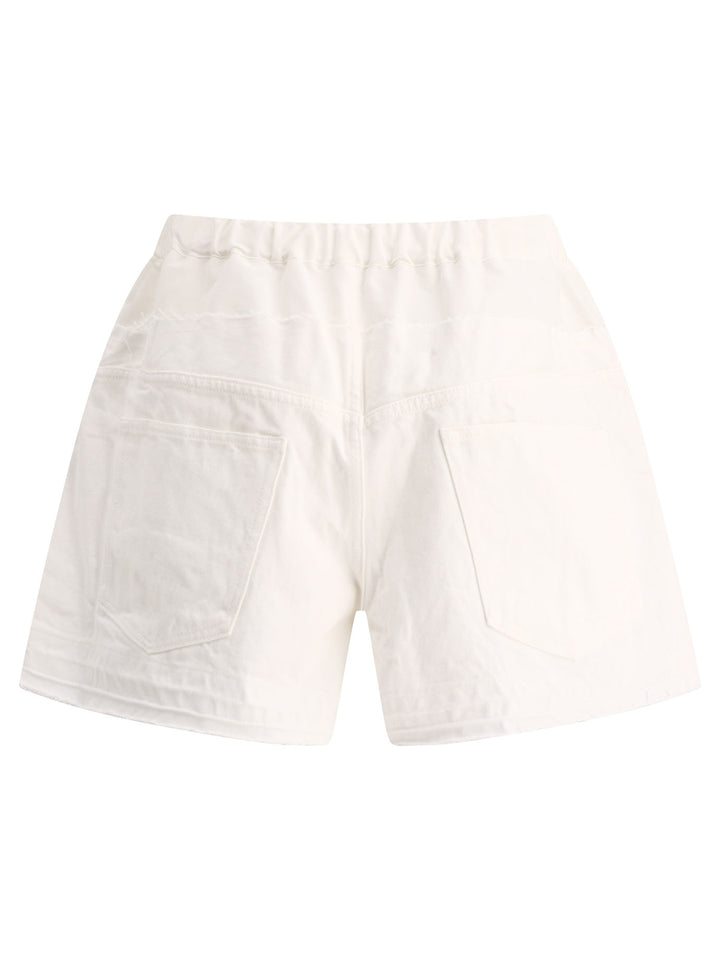 S With Nylon Inserts Short Bianco