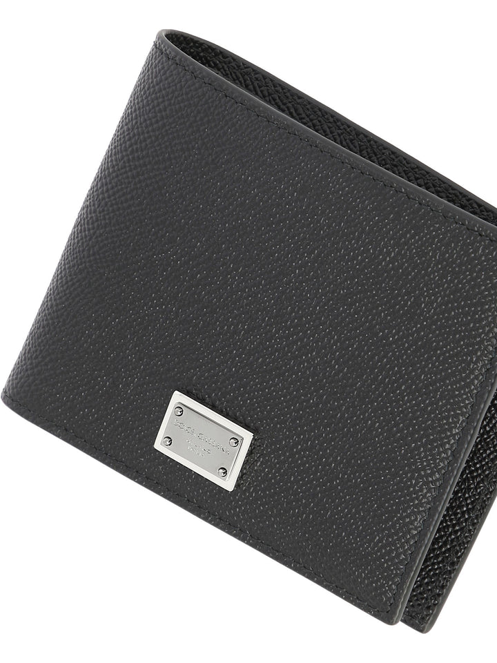 Wallet With Logo Wallets & Card Holders Nero