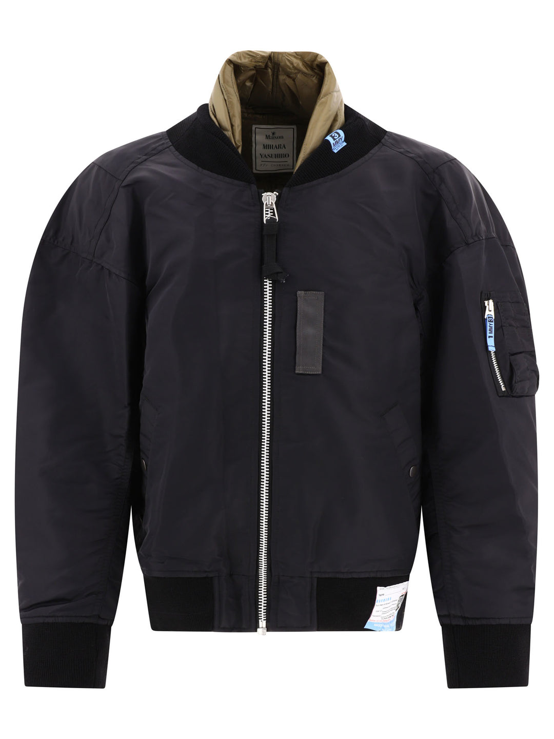 Oversize Bomber Jacket Giacche Nero